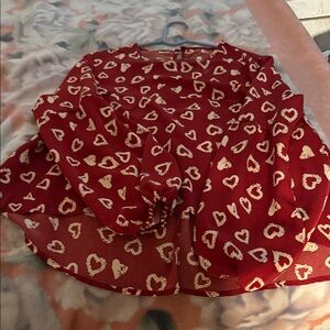 Chic Red Heart Women's Shorts